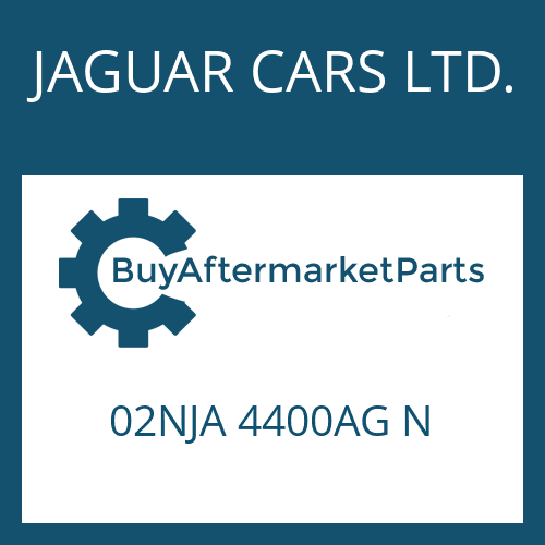 JAGUAR CARS LTD. 02NJA 4400AG N - 5 HP 24