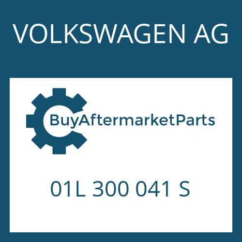 VOLKSWAGEN AG 01L 300 041 S - 5 HP 24 A