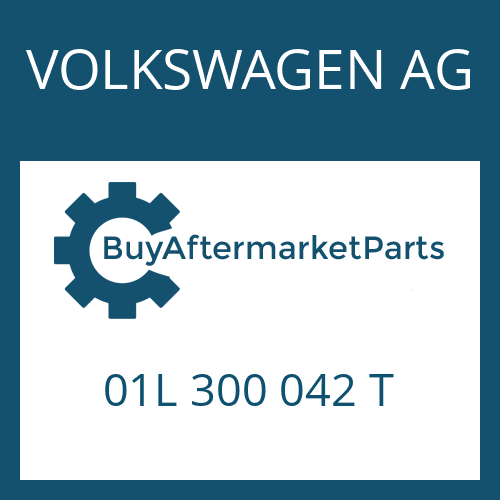 VOLKSWAGEN AG 01L 300 042 T - 5 HP 24 A