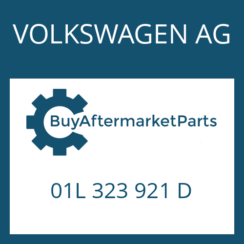 VOLKSWAGEN AG 01L 323 921 D - COUPLING