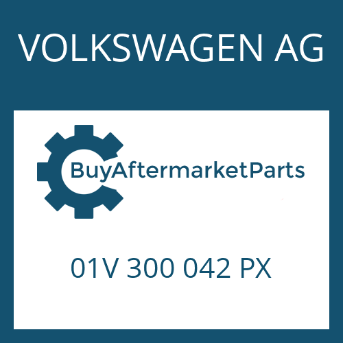 VOLKSWAGEN AG 01V 300 042 PX - 5 HP 19 FL