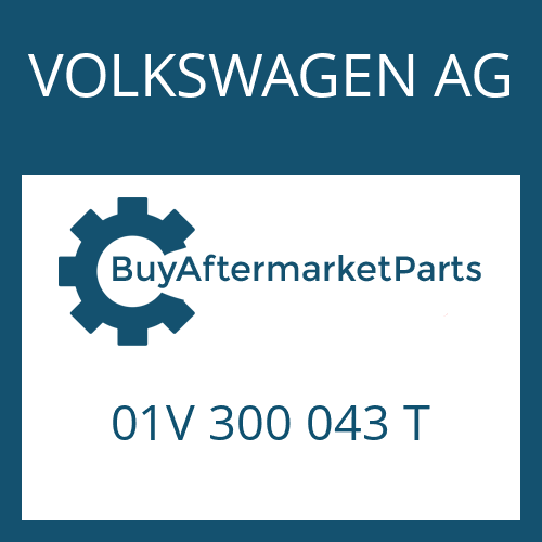 VOLKSWAGEN AG 01V 300 043 T - 5 HP 19 FL