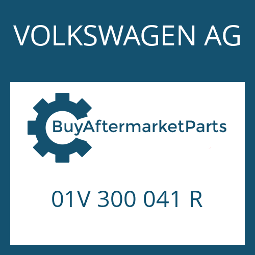 VOLKSWAGEN AG 01V 300 041 R - 5 HP 19 FLA