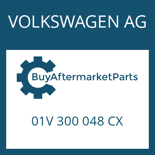 VOLKSWAGEN AG 01V 300 048 CX - 5 HP 19 FLA for Heavy Equipment