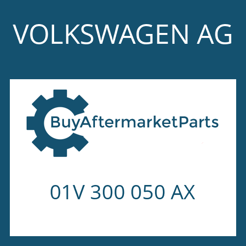 VOLKSWAGEN AG 01V 300 050 AX - 5 HP 19 FLA