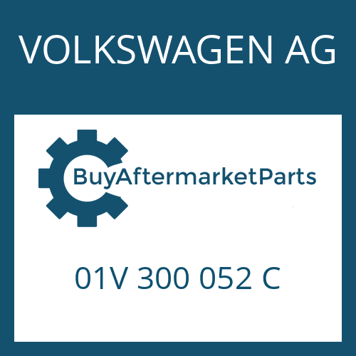 VOLKSWAGEN AG 01V 300 052 C - 5 HP 19 FLA for Heavy Equipment