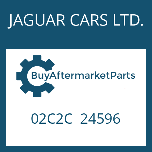 JAGUAR CARS LTD. 02C2C 24596 - 6 HP 26