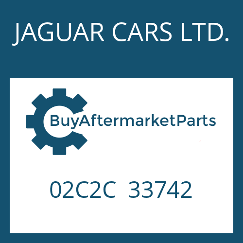 JAGUAR CARS LTD. 02C2C 33742 - 6 HP 26