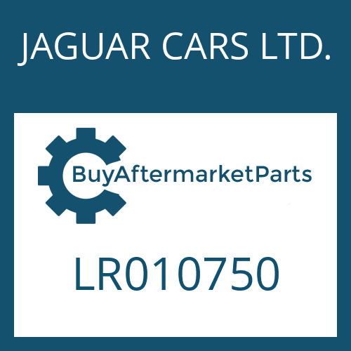 JAGUAR CARS LTD. LR010750 - 6 HP 26 X SW