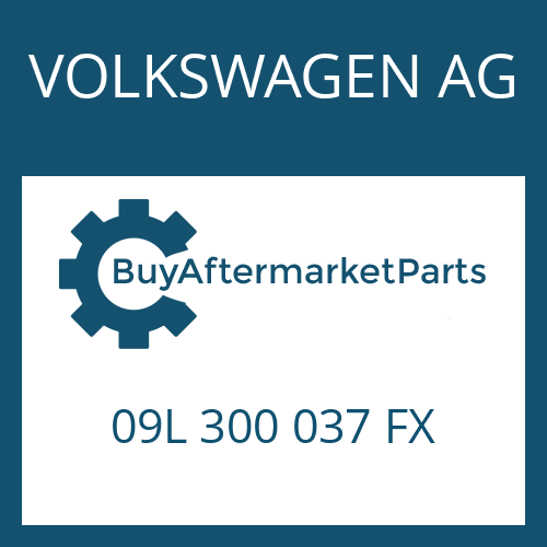 VOLKSWAGEN AG 09L 300 037 FX - 6 HP 19 A SW