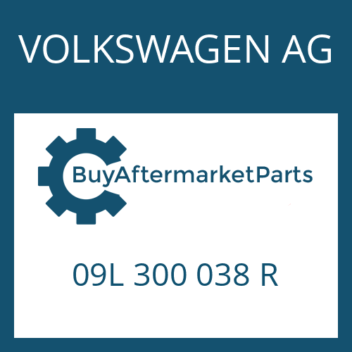 VOLKSWAGEN AG 09L 300 038 R - 6 HP 19 A SW