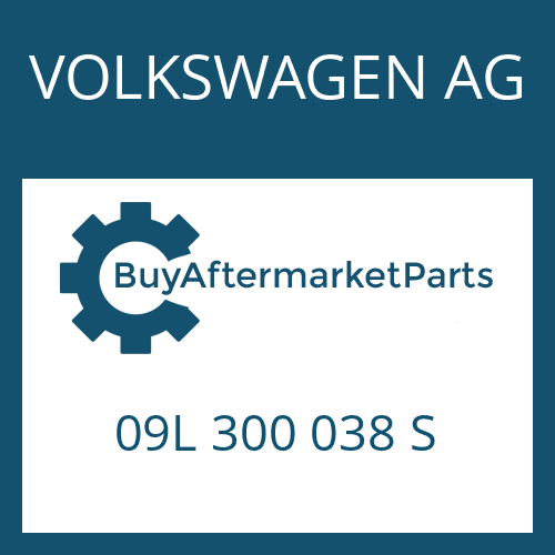 VOLKSWAGEN AG 09L 300 038 S - 6 HP 19 A SW