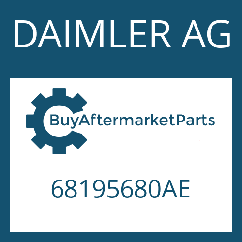 DAIMLER AG 68195680AE - 8HP70 SW