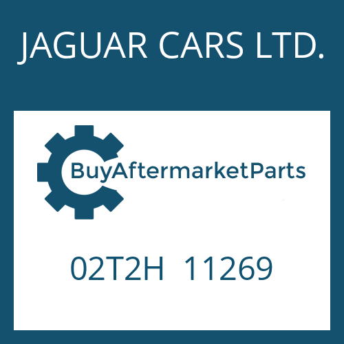 JAGUAR CARS LTD. 02T2H 11269 - 8HP70 HIS SW