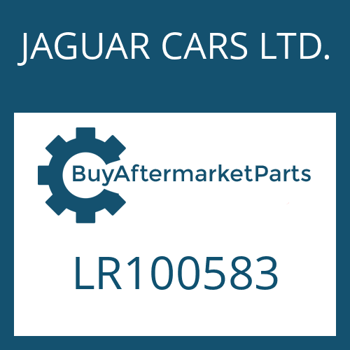 JAGUAR CARS LTD. LR100583 - 8HP70X SW