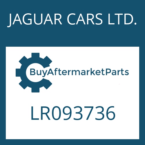 JAGUAR CARS LTD. LR093736 - 8HP45X SW