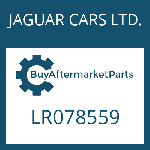 JAGUAR CARS LTD. LR078559 - 9HP48QX SW