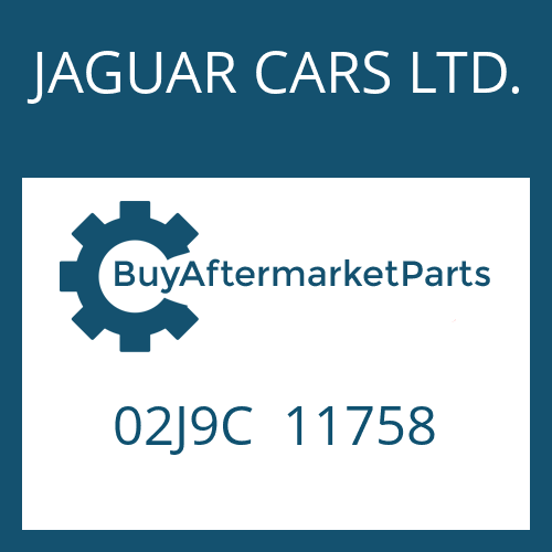 JAGUAR CARS LTD. 02J9C 11758 - CONVERTER