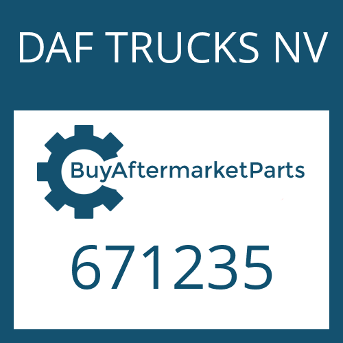 DAF TRUCKS NV 671235 - N 353/1 B