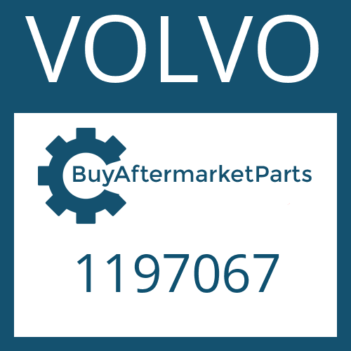 VOLVO 1197067 - HELICAL GEAR