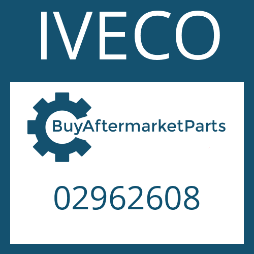 IVECO 02962608 - COVER for Heavy Equipment
