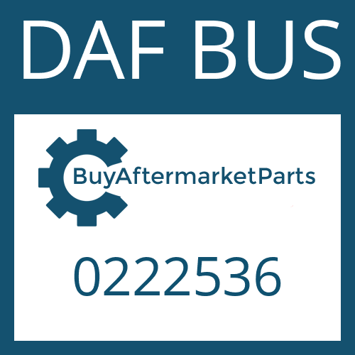 DAF BUS 0222536 - S 6-90/1+GV 90