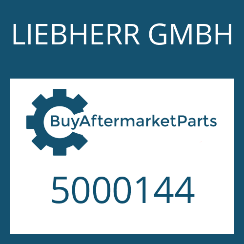 LIEBHERR GMBH 5000144 - 5 K-110 GP