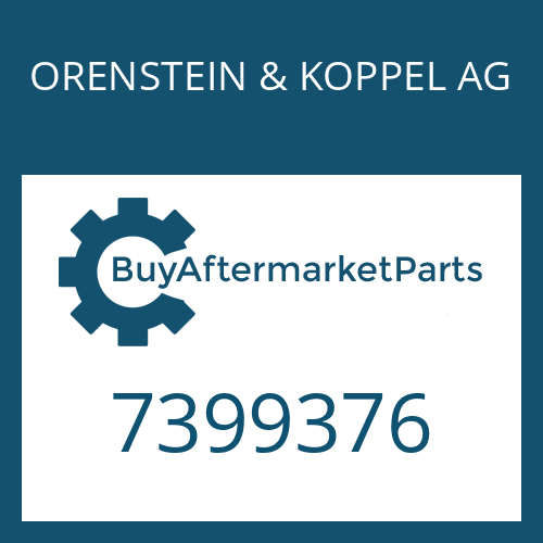 ORENSTEIN & KOPPEL AG 7399376 - SYNCHRO.RING