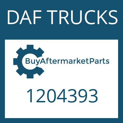 DAF TRUCKS 1204393 - N 109/10 B