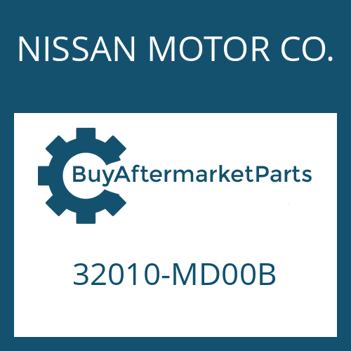 NISSAN MOTOR CO. 32010-MD00B - 6 AS 420 VO