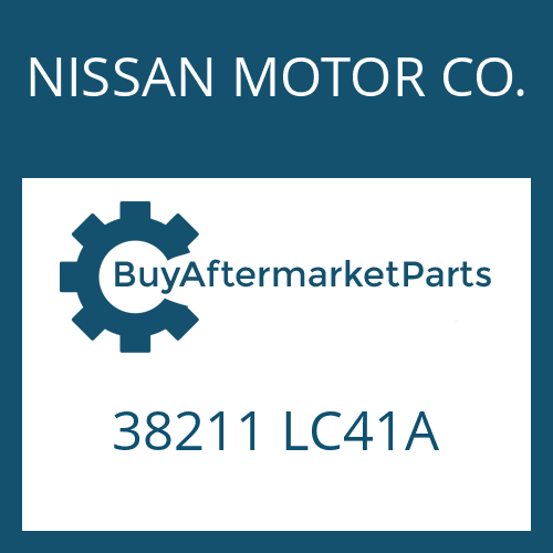 NISSAN MOTOR CO. 38211 LC41A - OUTPUT FLANGE