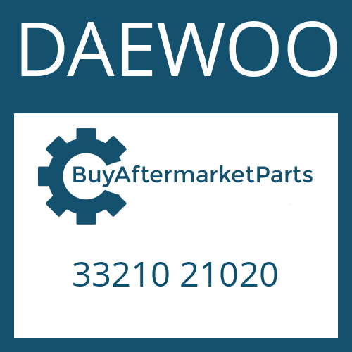 DAEWOO 33210 21020 - 12 AS 2330 TO