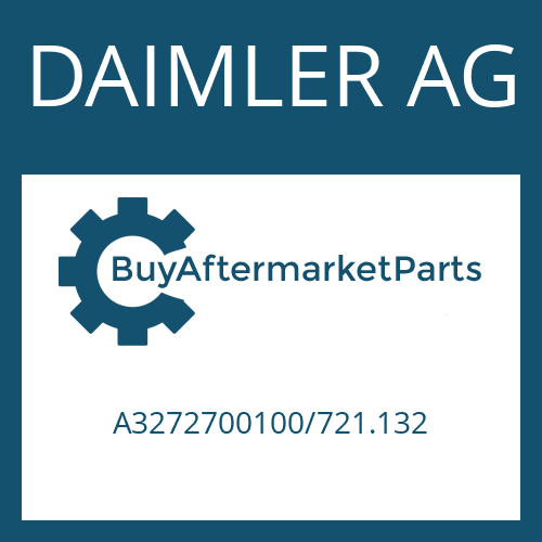 DAIMLER AG A3272700100/721.132 - 5 HP-500