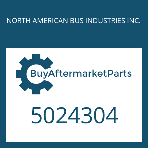 NORTH AMERICAN BUS INDUSTRIES INC. 5024304 - 5 HP 592 C