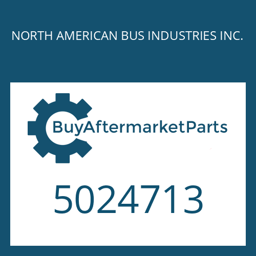 NORTH AMERICAN BUS INDUSTRIES INC. 5024713 - PERIPHERALS