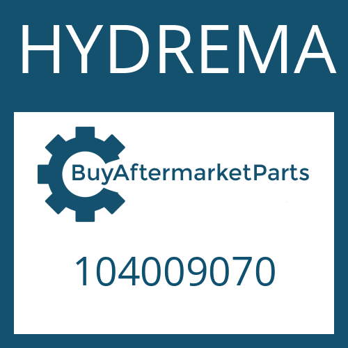 HYDREMA 104009070 - END SHIM