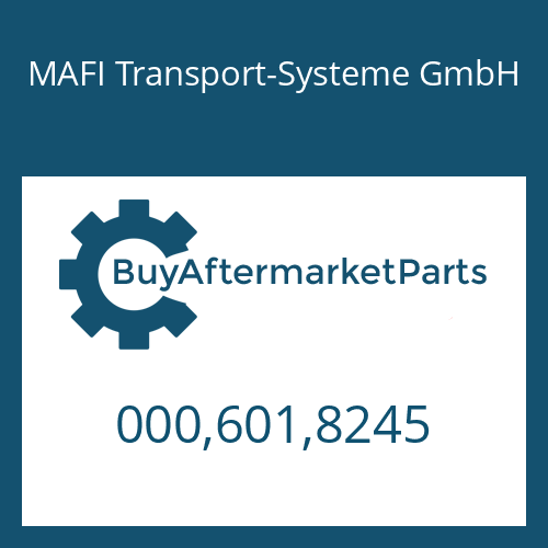 MAFI Transport-Systeme GmbH 000,601,8245 - MS-E 3070 II
