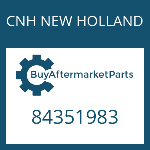 CNH NEW HOLLAND 84351983 - AXLE DRIVE HOUSING