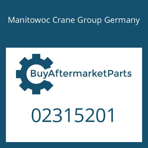 Manitowoc Crane Group Germany 02315201 - OIL LEVEL TUBE
