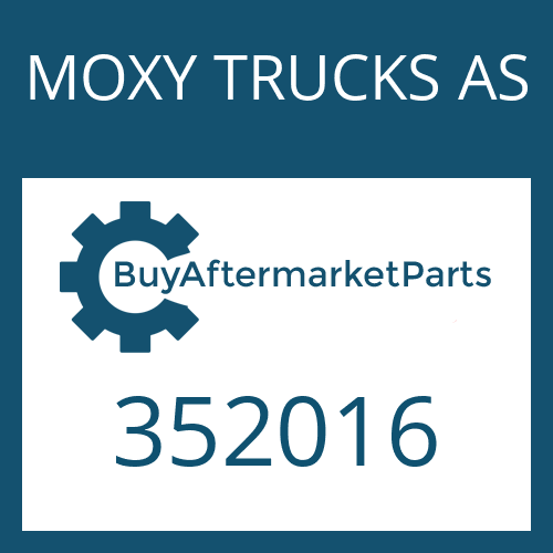 MOXY TRUCKS AS 352016 - GASKET