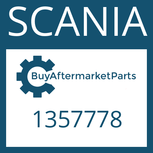 SCANIA 1357778 - SHAFT SEAL