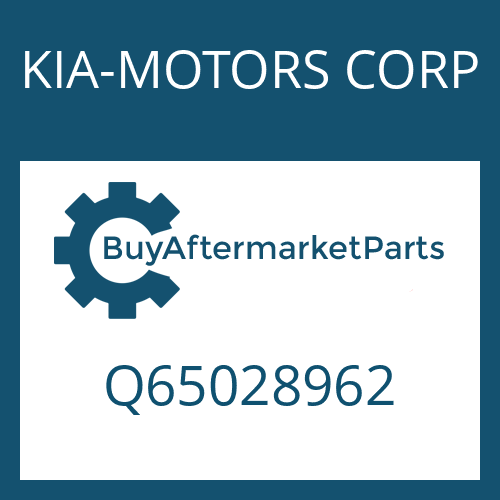 KIA-MOTORS CORP Q65028962 - BEARING