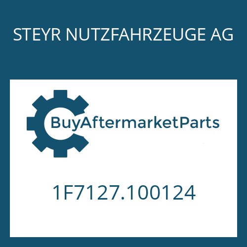 STEYR NUTZFAHRZEUGE AG 1F7127.100124 - VG 750/270