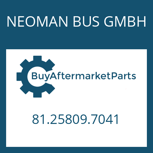 NEOMAN BUS GMBH 81.25809.7041 - EST 146