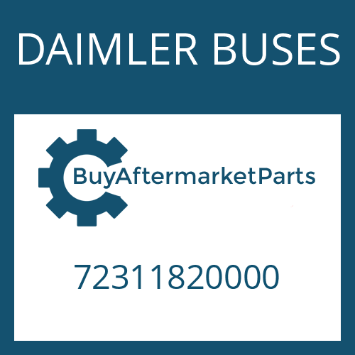 DAIMLER BUSES 72311820000 - PLUG