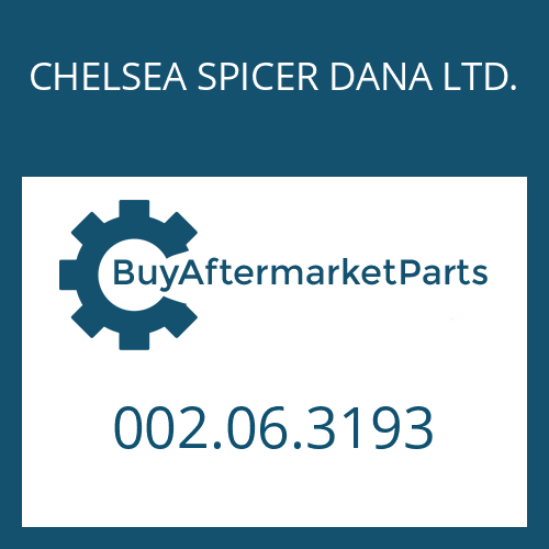 CHELSEA SPICER DANA LTD. 002.06.3193 - CIRCLIP