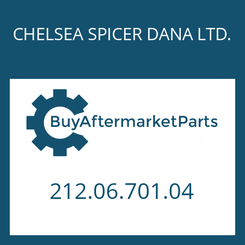 CHELSEA SPICER DANA LTD. 212.06.701.04 - PIVOT PIN UP