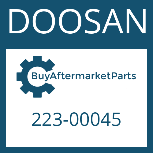 DOOSAN 223-00045 - THRUST PLATE