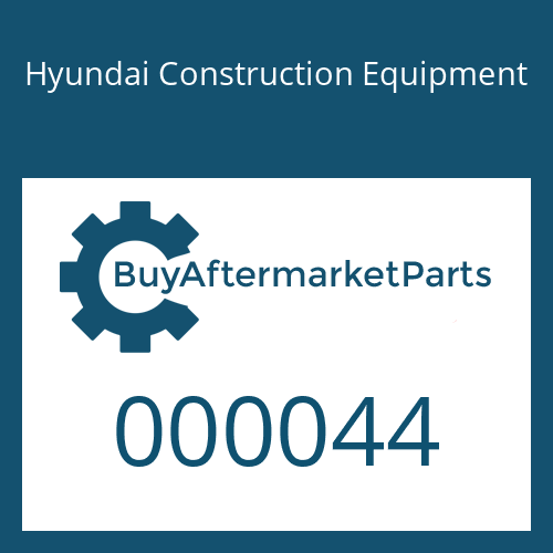 Hyundai Construction Equipment 000044 - BAND ASSY