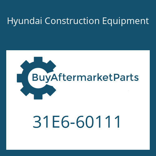 Hyundai Construction Equipment 31E6-60111 - CYLINDER ASSY-BUCKET
